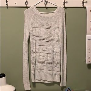 Abercrombie and Fitch small white sweater